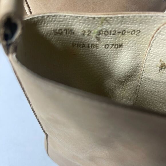 Flings leather suede camel Prairie lace up boots size 7 - Picture 7 of 10